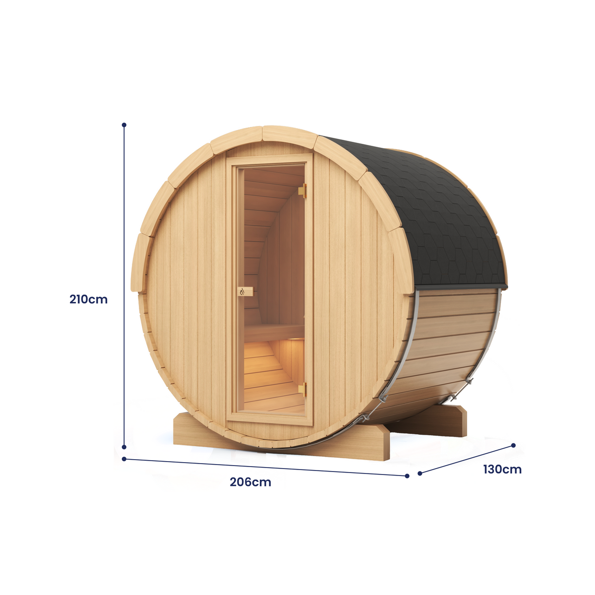 Arc Barrel Sauna