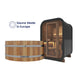 Mini 2.0 Outdoor Sauna Combo