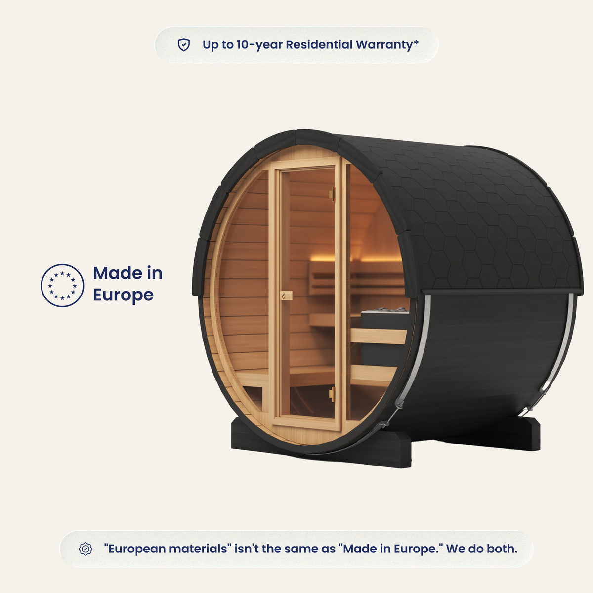 Cove Barrel Sauna